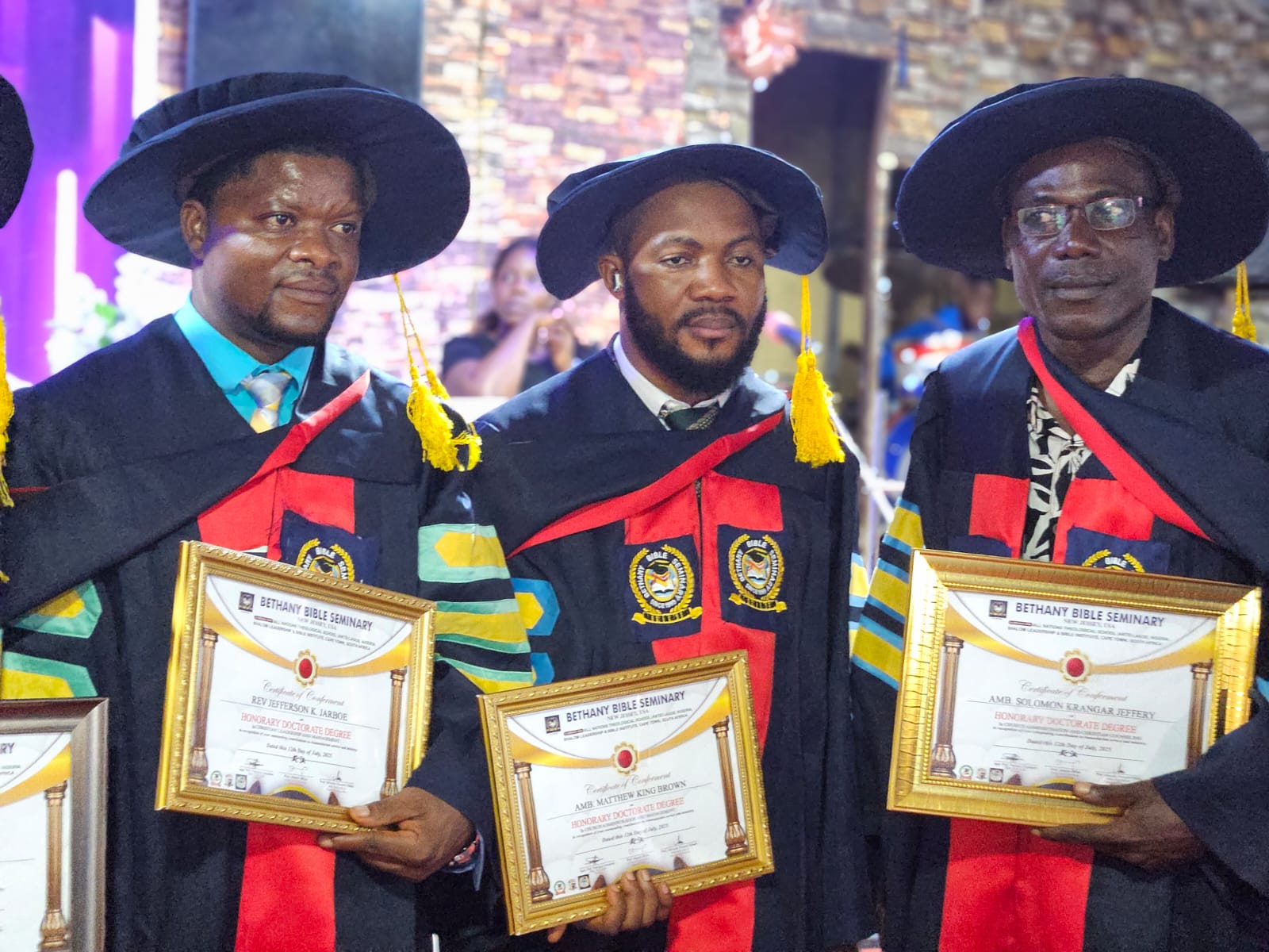 Honourary Doctorate Dr Harding